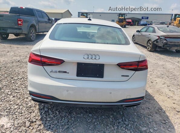 WAUCBCF50MA062183 2021 AUDI A5 White Vista trasera