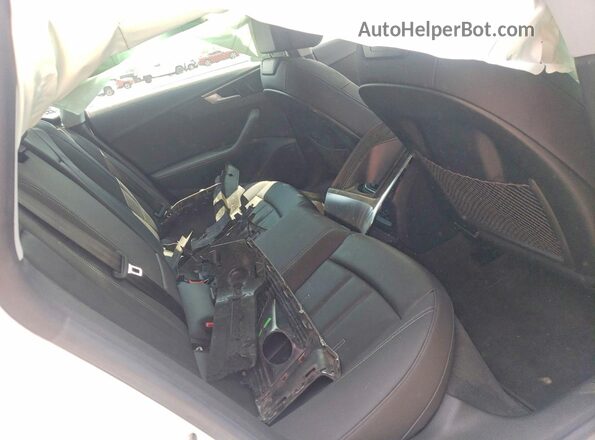 WAUCBCF50MA062183 2021 AUDI A5 White Vista de los asientos traseros