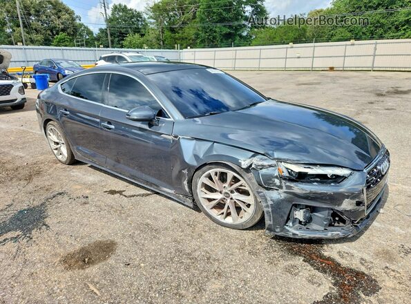 WAUCBCF51MA062290 2021 AUDI A5 Угольный Передняя правая четверть
