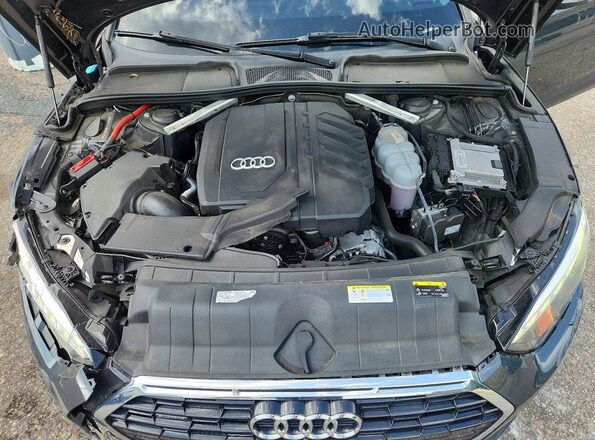 WAUCBCF51MA062290 2021 AUDI A5 Угольный Вид задней части салона