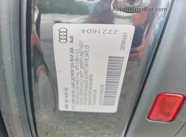 WAUCBCF51MA062290 2021 AUDI A5 Угольный Вид подкапотного пространства