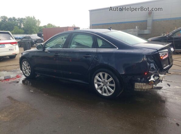WAUCFAFC1GN094600 2016 AUDI A6 Blue Задня ліва чверть