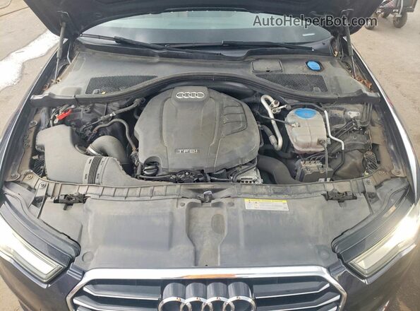 WAUCFAFC1GN094600 2016 AUDI A6 Blue Вид задньої частини салону