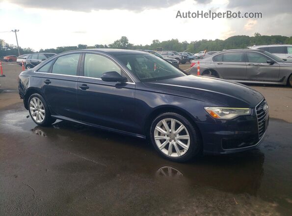 WAUCFAFC1GN094600 2016 AUDI A6 Blue Передня права чверть