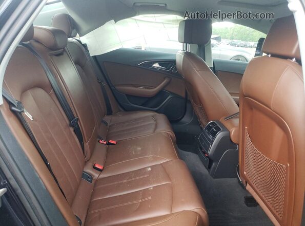 WAUCFAFC1GN094600 2016 AUDI A6 Blue Вид задніх сидінь