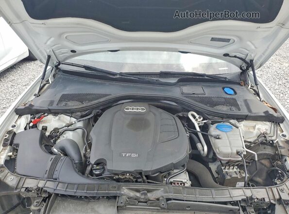 WAUCFAFC3GN185495 2016 AUDI A6 White Widok wnętrza z tyłu