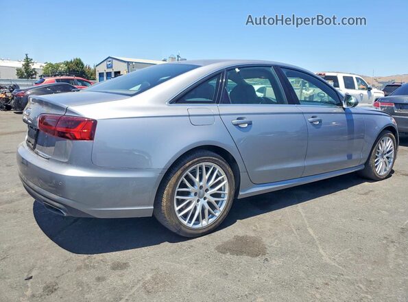 WAUCFAFCXGN174798 2016 AUDI A6 Серебряный Задняя правая четверть