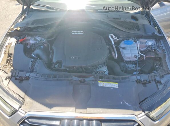WAUCFAFCXGN174798 2016 AUDI A6 Серебряный Вид задней части салона