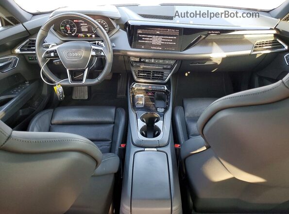 WAUCJBFW3R7000688 2024 AUDI E-TRON Black Dashboard view