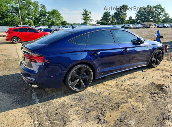 WAUCNCF53LA014537 2020 AUDI A5 Синий Задняя правая четверть