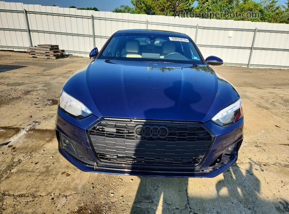 WAUCNCF53LA014537 2020 AUDI A5 Синий Вид спереди