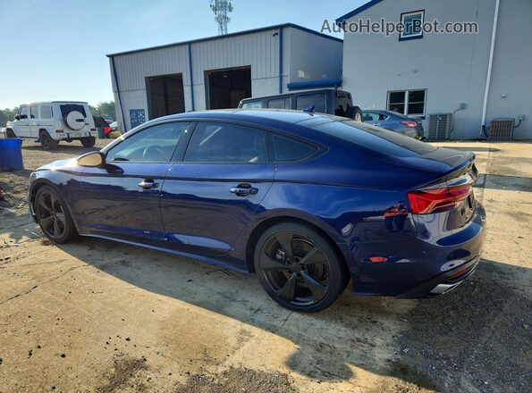 WAUCNCF53LA014537 2020 AUDI A5 Синий Задняя левая четверть