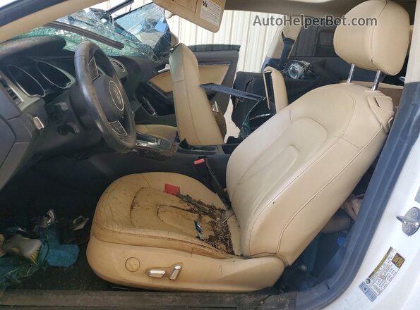 WAUD2AFR0GA010553 2016 AUDI A5 White Вид салону спереду