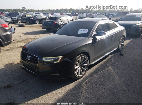 WAUD2AFR0GA013288 2016 AUDI A5 Черный Передняя левая четверть
