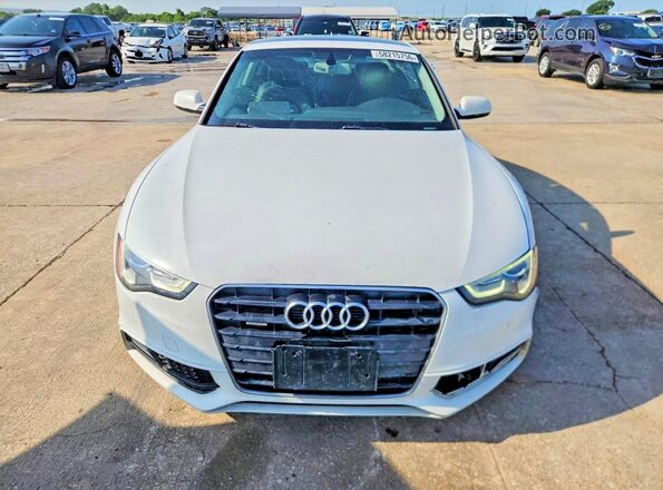 WAUD2AFR6GA003963 2016 AUDI A5 White Դիմացի տեսք