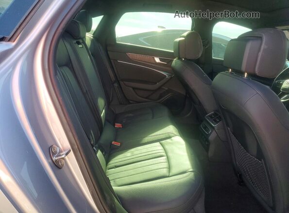 WAUD3BF29PN002904 2023 AUDI A6 Silver უკანა სავარძლების ხედი