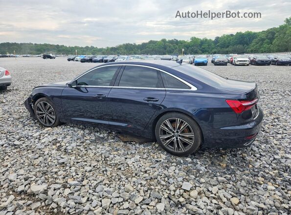 WAUD8AF21KN131692 2019 AUDI A6 Blue Հետևի ձախ