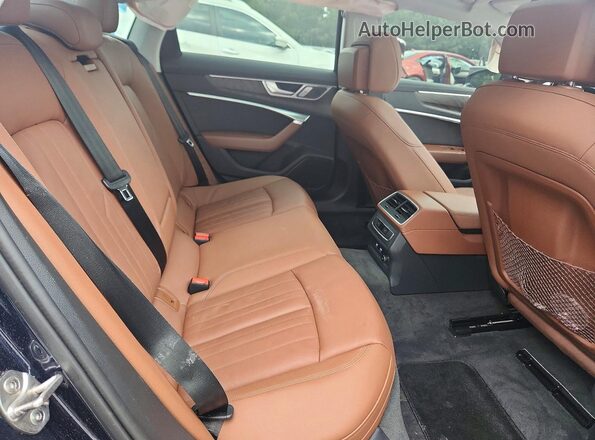 WAUD8AF21KN131692 2019 AUDI A6 Blue Հետևի նստատեղերի տեսք