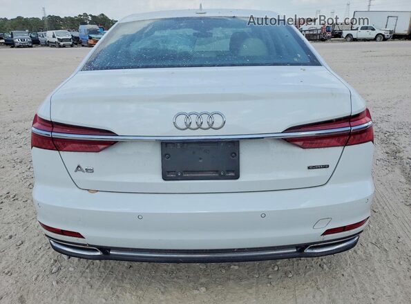 WAUD8AF23LN073067 2020 AUDI A6 White უკანა ხედი