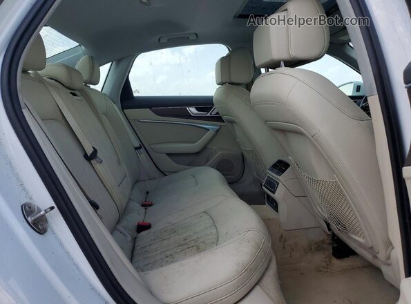 WAUD8AF23LN073067 2020 AUDI A6 White უკანა სავარძლების ხედი