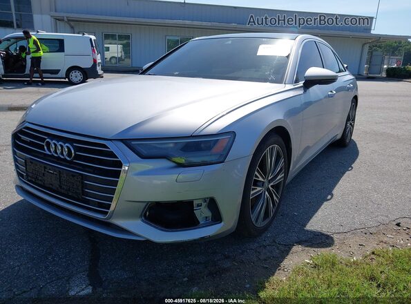 WAUD8AF26KN131347 2019 AUDI A6 Silver Front left