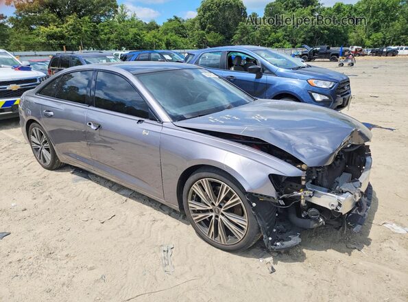 WAUD8AF26MN033213 2021 AUDI A6 Gray Передня права чверть