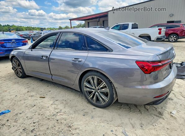 WAUD8AF26MN033213 2021 AUDI A6 Gray Задня ліва чверть