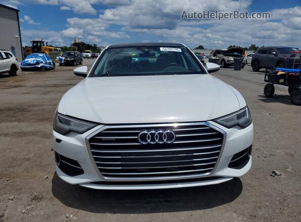 WAUD8AF27KN130529 2019 AUDI A6 White Widok z przodu