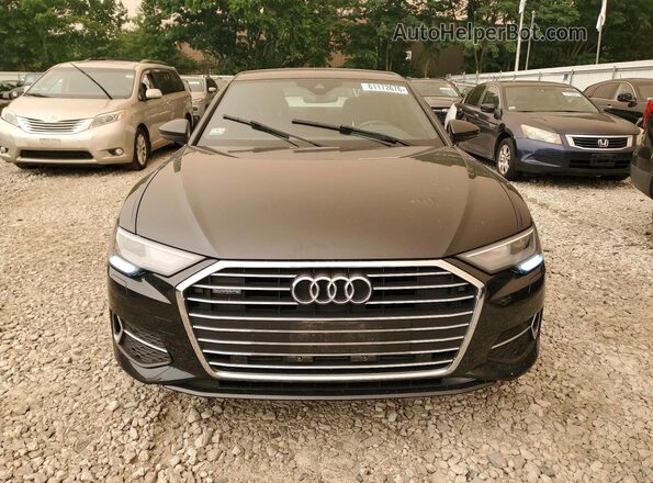 WAUD8AF28KN125078 2019 AUDI A6 Black Դիմացի տեսք