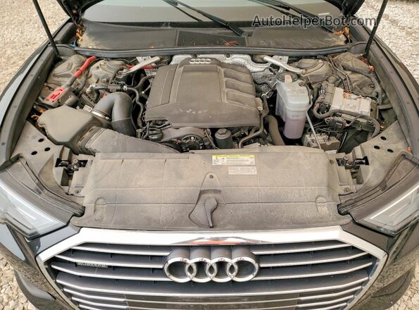WAUD8AF28KN125078 2019 AUDI A6 Black Սալոնի հետևի տեսք
