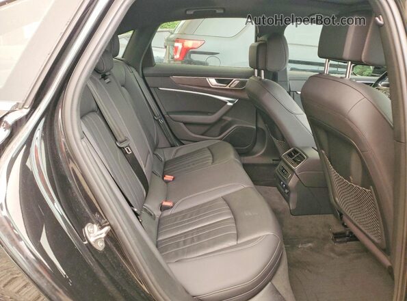 WAUD8AF28KN125078 2019 AUDI A6 Black Հետևի նստատեղերի տեսք