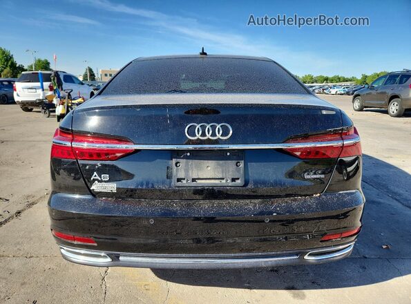 WAUD8AF28MN019443 2021 AUDI A6 Black Հետևի տեսք