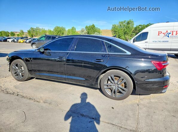 WAUD8AF28MN019443 2021 AUDI A6 Black Հետևի ձախ