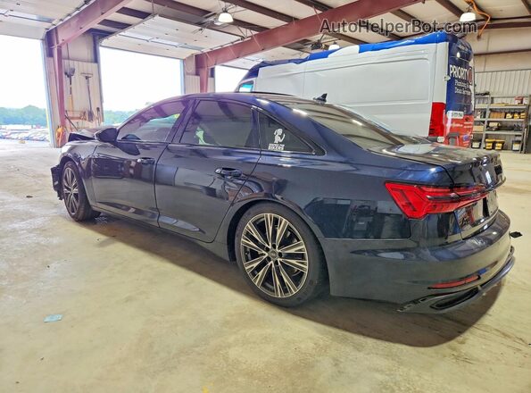 WAUD8AF28MN041992 2021 AUDI A6 Blue უკანა მარცხენა