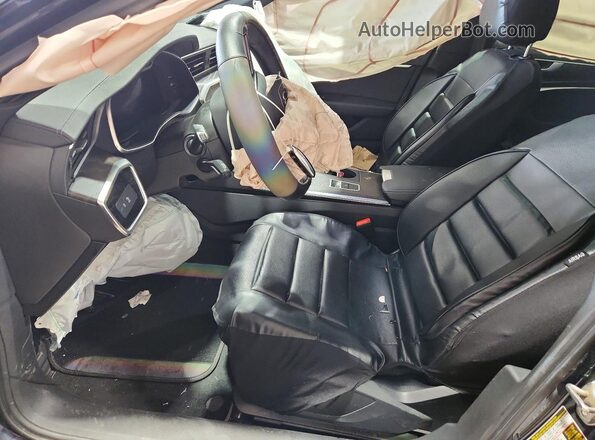 WAUD8AF28MN041992 2021 AUDI A6 Blue წინა სალონის ხედი