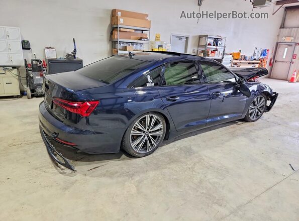 WAUD8AF28MN041992 2021 AUDI A6 Blue უკანა მარჯვენა