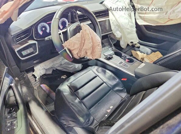 WAUD8AF28MN041992 2021 AUDI A6 Blue წინა პანელის ხედი