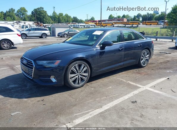 WAUD8AF2XKN127057 2019 AUDI A6 Blue Front left