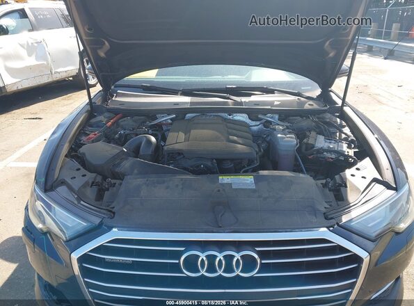 WAUD8AF2XKN127057 2019 AUDI A6 Blue Rear view