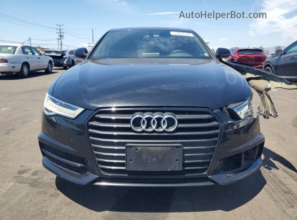 WAUD8AFC2JN054953 2018 AUDI A6 Black Widok z przodu