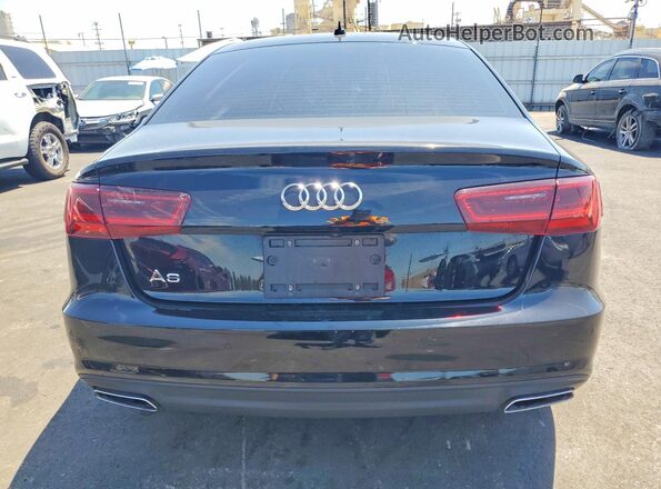 WAUD8AFC2JN054953 2018 AUDI A6 Black Widok z tyłu