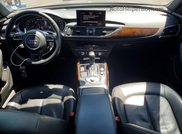 WAUD8AFC2JN054953 2018 AUDI A6 Black Widok deski rozdzielczej