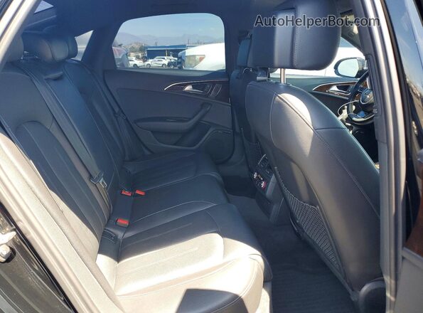 WAUD8AFC2JN054953 2018 AUDI A6 Black Widok tylnych siedzeń