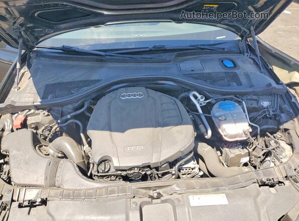 WAUD8AFC2JN054953 2018 AUDI A6 Black Widok wnętrza z tyłu