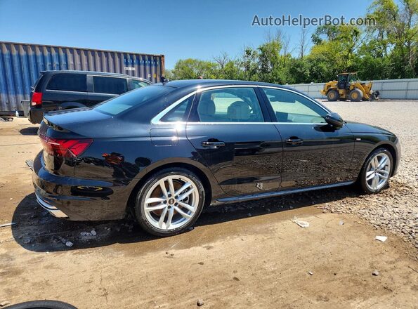 WAUDAAF41RN007051 2024 AUDI A4 Black Tył prawy