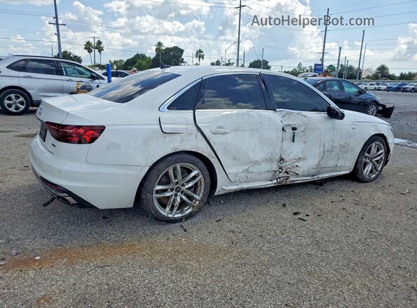 WAUDAAF47PN010761 2023 AUDI A4 Белый Задняя правая четверть