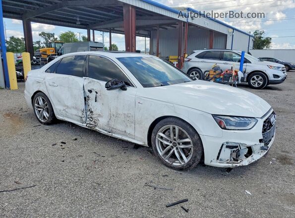 WAUDAAF47PN010761 2023 AUDI A4 Белый Передняя правая четверть