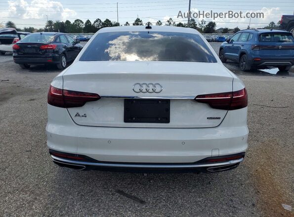 WAUDAAF47PN010761 2023 AUDI A4 Белый Вид сзади