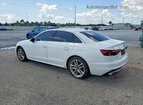 WAUDAAF47PN010761 2023 AUDI A4 Белый Задняя левая четверть