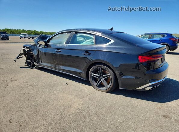 WAUDACF50MA040191 2021 AUDI A5 Black Հետևի ձախ